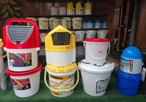 Park Bait Buckets |Montrose Harbor | Chicago Lakefront